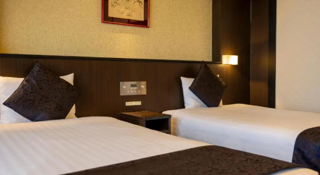 Трёхместный номер Standard KAMENOI HOTEL Kujukuri