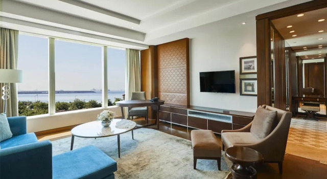 Двухместный люкс Regency с видом на море Hyatt Regency Istanbul Atakoy