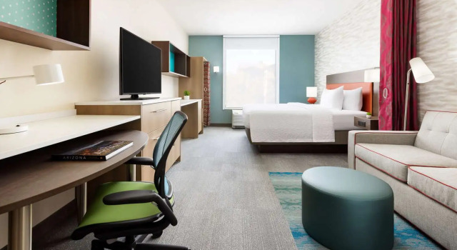 Люкс с видом на горы Home2 Suites By Hilton North Scottsdale Near Mayo Clinic