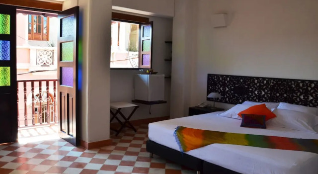 Standard double chambre avec balcon The Orange House Santa Marta