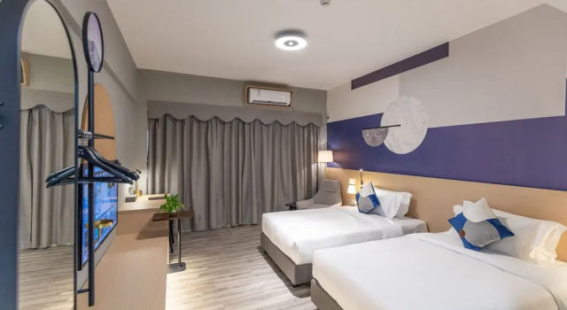 Двухместный номер Deluxe Guangzhou Imin Hotel