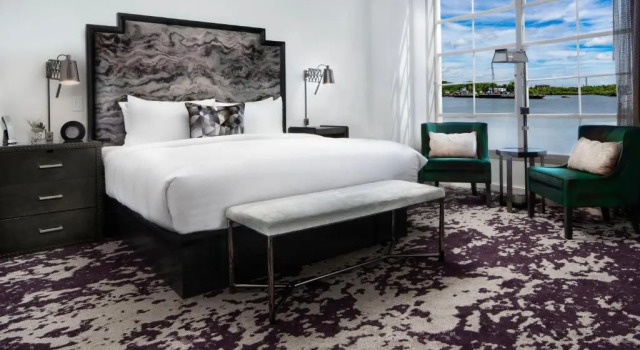 Номер Standard с видом на реку JW Marriott Savannah Plant Riverside District