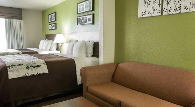 Двухместный люкс Sleep Inn & Suites Hewitt - South Waco