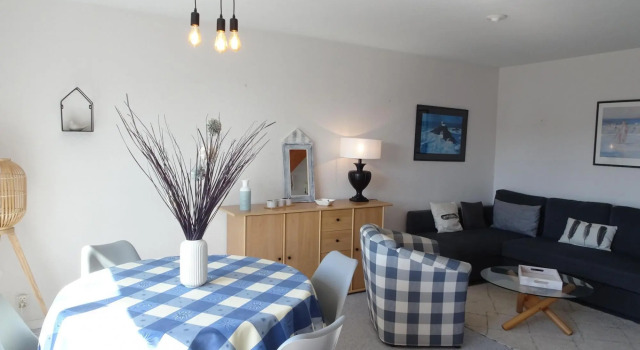 Directly on the Beach, Maisonnette Apartment With Fantastic sea View, Забронировать Апартаменты/квартира Жуллувиль-ле-Пен 