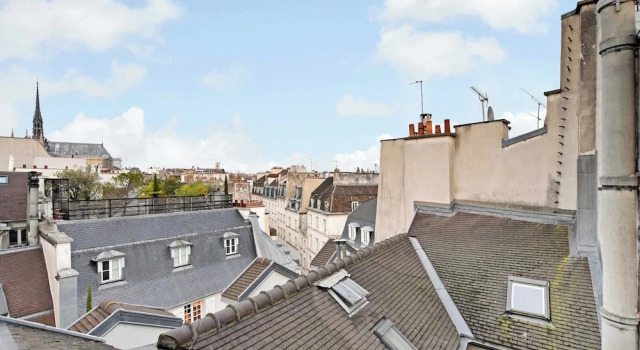 Stunning Duplex 1br/4p - Notre-dame Cathedral, Забронировать Апарт-отель Париж Иль-де-Франс, рядом с Galerie de Minéralogie et de Géologie