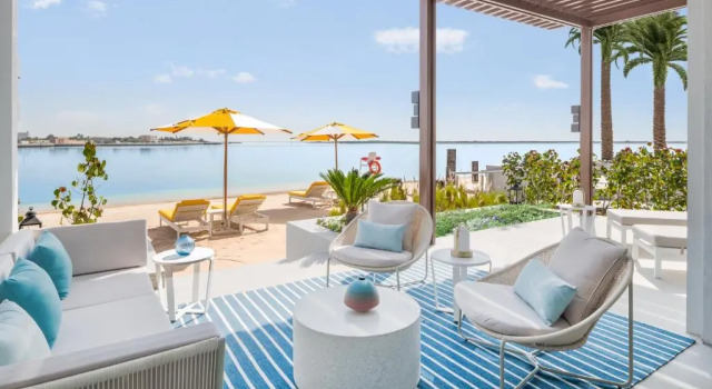 Пляжное Шале с видом на море Vida Beach Resort Umm Al Quwain