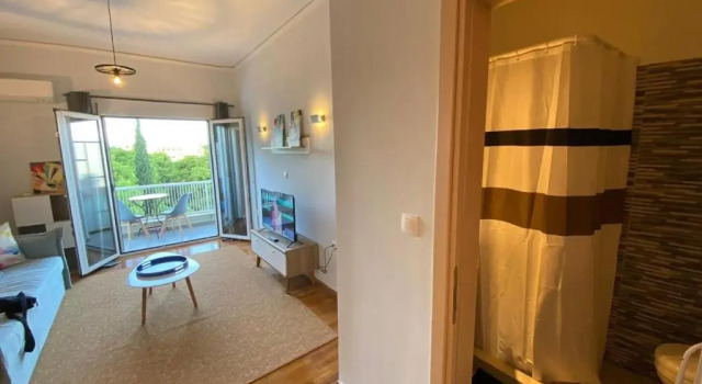 30m² Cosy studio with panoramic sea view, Book Hotel Drosia Drosia