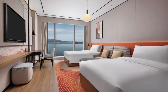 Номер Superior Hilton Garden Inn Shanwei Haibin Boulevard