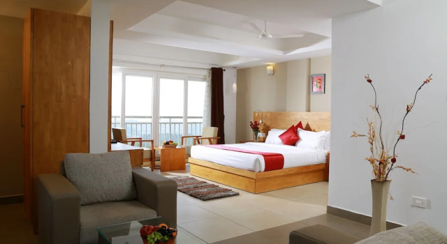 Двухместный номер Premium с балконом The Munnar Queen
