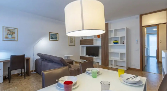 Апартаменты c 1 комнатой с балконом Udine Palazzo d'Aronco Modern Apartment
