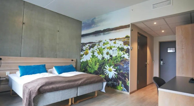Superior- dobbelt værelse Hjorten Hotell Hitra