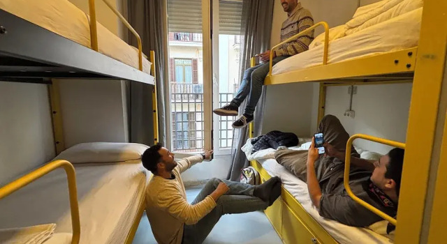 Кровать в общем номере HeyLola! Hostel
