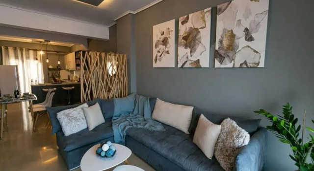 Seafront Kalamata Haven - Blue Luxury Suite