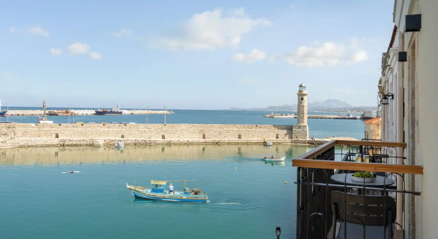 Люкс Deluxe с видом на море Dea Del Porto Crete Suites