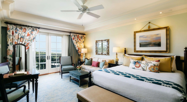 Клубный номер Standard с балконом и с видом на океан The Sanctuary at Kiawah Island Golf Resort