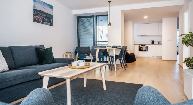 Апартаменты Premium с 3 комнатами с балконом Smart & Green Living by Ambiente