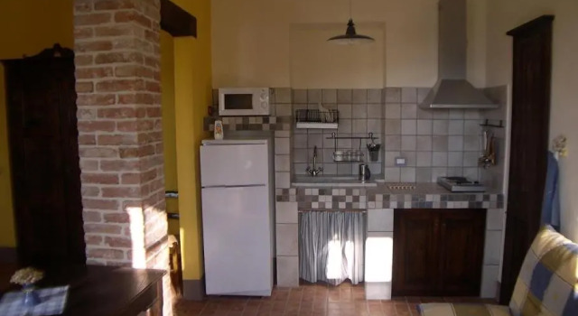 Студия с красивым видом из окна Cascina SantEufemia