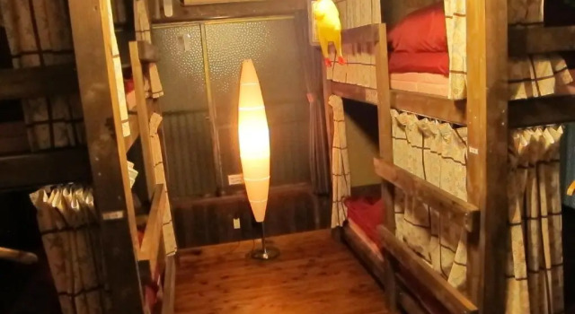 Кровать в общем номере (женский номер) Hostel Omori Souko