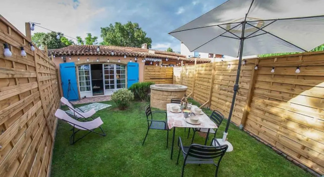 Коттедж Charmant Studio/T2 Au Calme Avec Jardin Et Parking