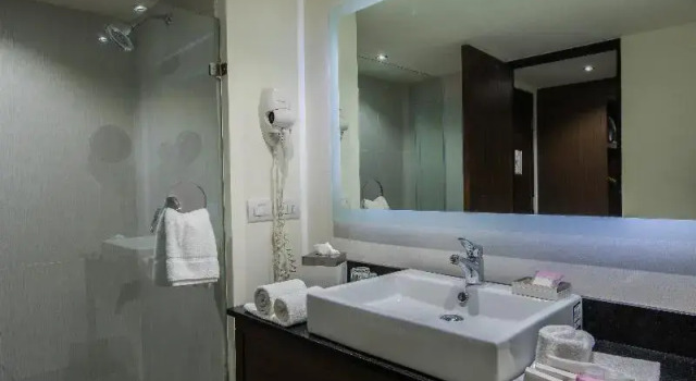 Двухместный номер Standard с балконом и с видом на город Holiday Inn Guadalajara Expo Plaza del Sol by IHG