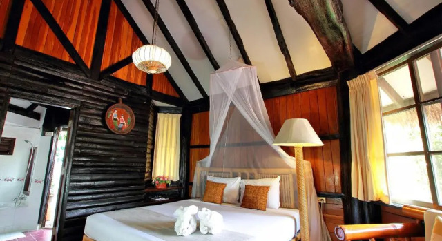 Коттедж Deluxe с видом на сад Pung-Waan Resort