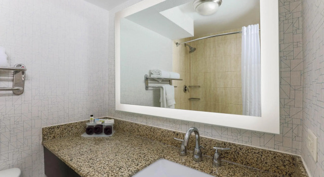 Четырёхместный номер Standard Holiday Inn Express & Suites Fort Worth Downtown by IHG
