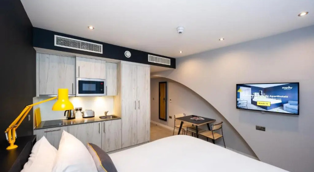 Двухместная студия-апартаменты Staycity Aparthotels Liverpool Waterfront