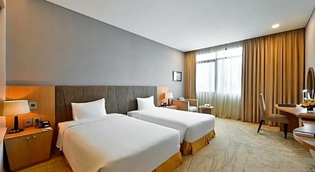Номер Deluxe с видом на город Muong Thanh Grand Saigon Centre Hotel
