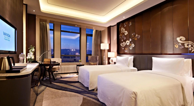 Двухместный номер Deluxe Wanda Realm Yinchuan