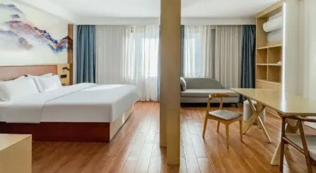 Люкс Superior GreenTree Inn Heze Juye West No.1 Middle School Hotel