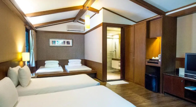 Четырёхместный номер Standard Great Roots Forestry Spa Resort