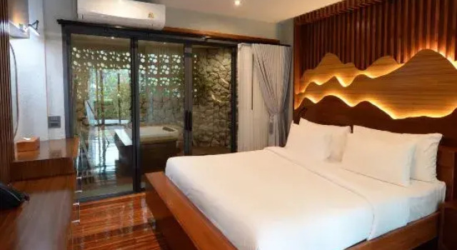 Люкс с видом на сад The Hidden Village Khao Yai
