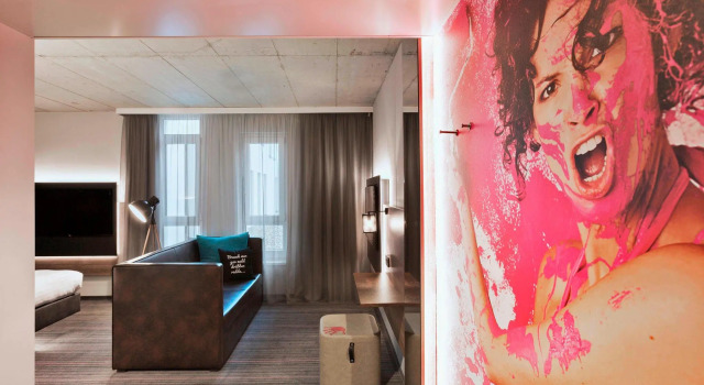 Семейный номер Standard MOXY Frankfurt East