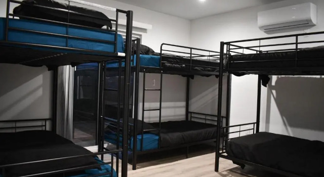 Кровать в общем номере Boutique Hostel