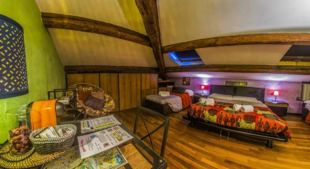 Четырёхместный номер Standard Мансарда Marconi Rooms and Apartments