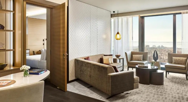 Люкс Fairmont с 2 комнатами Fairmont Quasar Istanbul Hotel