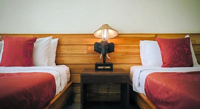 Трёхместный номер Deluxe с видом на лагуну Good Times Resort Kanchanaburi