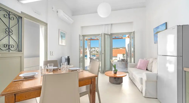 Апартаменты c 1 комнатой с видом на море Belvedere Andros