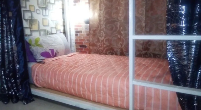 Кровать в общем номере Ban Kru Ae HomeHostel
