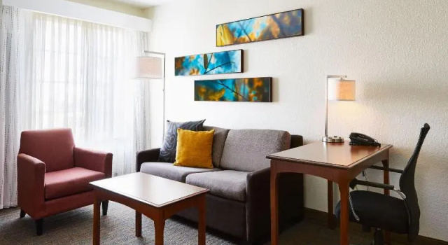 Студия Residence Inn Norfolk Downtown