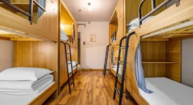 Кровать в общем номере (женский номер) Changqiu International Youth Hostel (Shanghai Hongqiao International Exhibition Center)