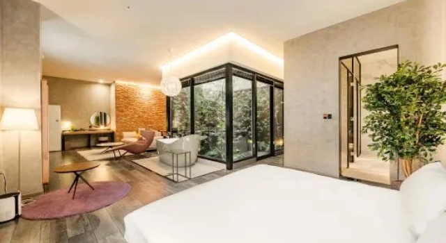 Standard kattohuoneisto huone Daegu Eastern Hotel Lions Park