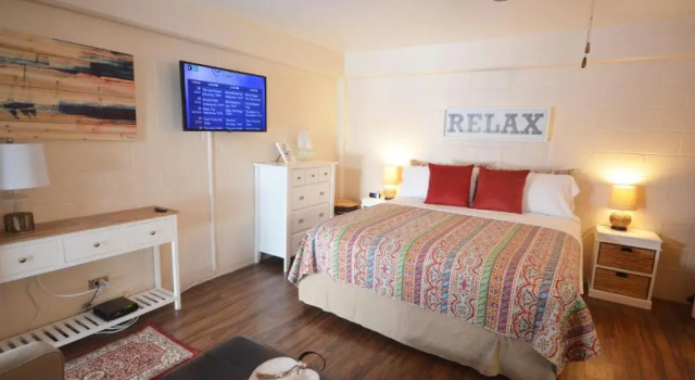 Kon Tiki 234 Renovated King Studio, Rezerwuj Hotel Waikiki Honolulu