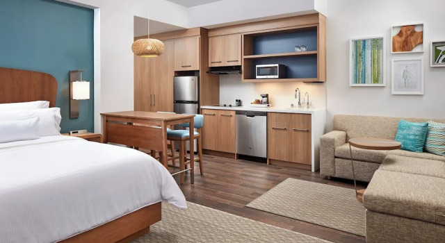 Двухместная студия Element by Marriott Santa Clara