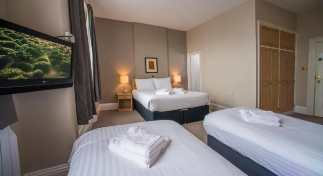 Семейный номер Standard с видом на море Old Colonial, Weston-Super-Mare by Marstons Inns