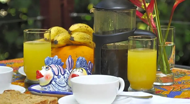 Номер Deluxe Tropical Bliss bed and breakfast