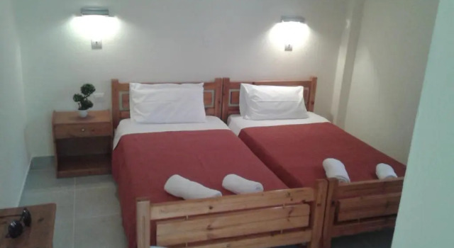 Студия с балконом и с красивым видом из окна Apartments Elena