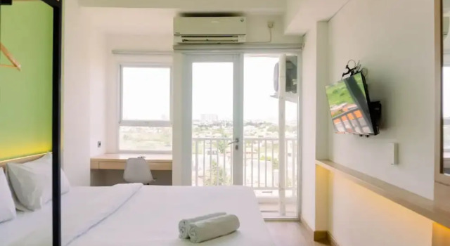 Homey And Cozy Living Studio Poris 88 Apartment, Buchen Sie Ferienwohnung Tangerang 