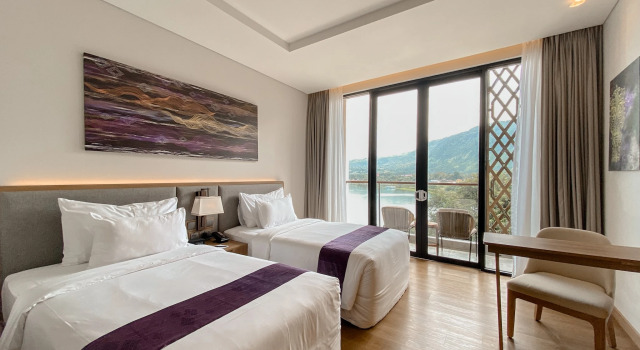 Двухместный номер Deluxe Marianna Resort And Convention Tuktuk - Samosir, Marclan Collection