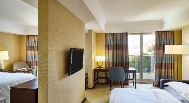 Двухместный семейный номер Standard с балконом Sheraton Grand Rio Hotel & Resort